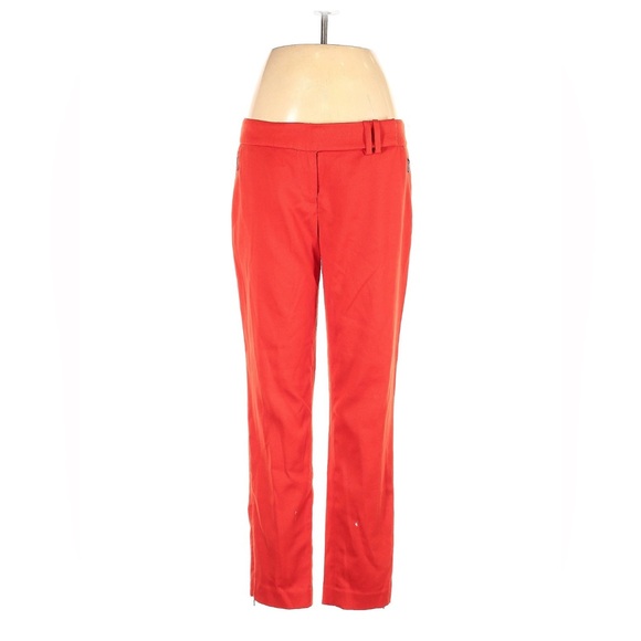 LEISDOTTIR size 8 red boyfriend pants in good condition - Picture 1 of 8